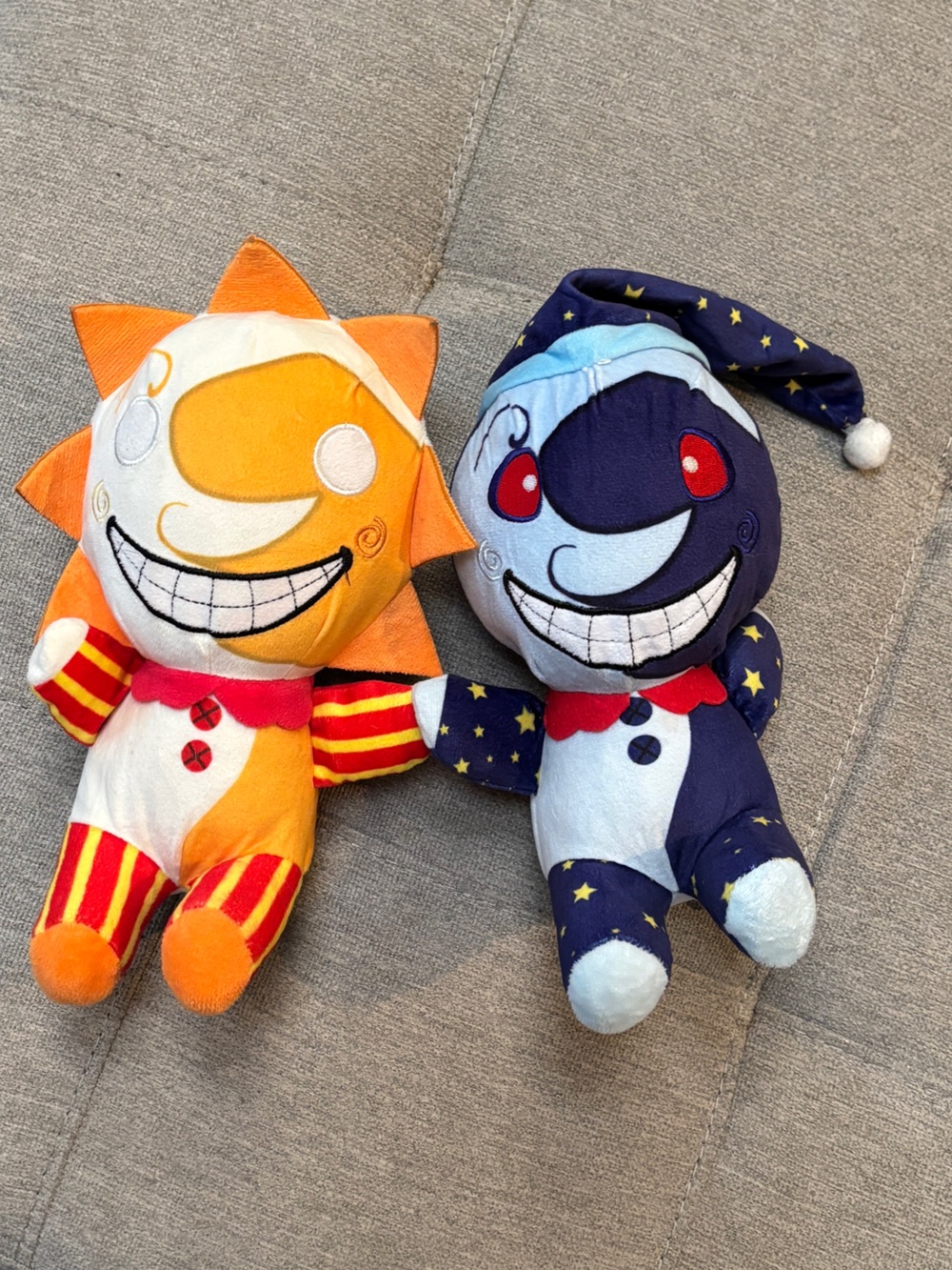 FNAF Sun drop & Moon drop-Security Breach plush Toy Duo